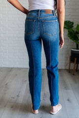 JUDY BLUE Campbell High Rise Straight Jeans