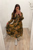 Tate Floral Midi Dress