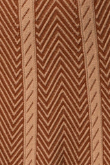 Carrington Herringbone Stripe Knit Skirt [online exclusive]