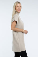 Camryn Mock Neck Sweater Dress