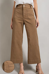 AMILLIE SOFT WASHED WIDE LEG PANTS [ONLINE EXCLUSIVE]