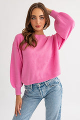 Girls Night Fuzzy Sweater