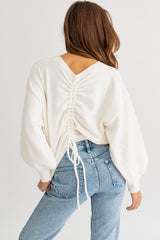 Girls Night Fuzzy Sweater