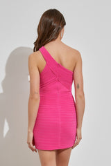 READY IN FIVE ONE SHOULDER DRESS [ONLINE EXCLUSIVE]