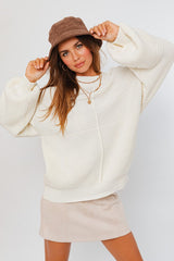 Kenlee Ribbed Knitted Sweater