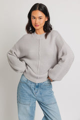 Kenlee Ribbed Knitted Sweater