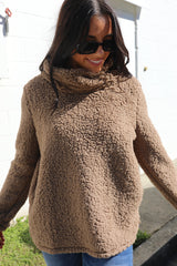 SIZE LARGE Covered in Wool Sweater