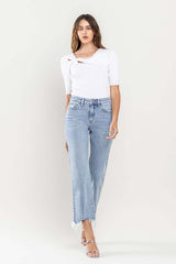 VERVET Chloe High Rise Crop Dad Jeans