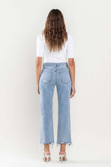 VERVET Chloe High Rise Crop Dad Jeans