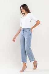 VERVET Chloe High Rise Crop Dad Jeans