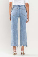 VERVET Chloe High Rise Crop Dad Jeans