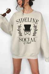 SIDELINE SOCIAL CLUB OVERSIZED SWEATSHIRT