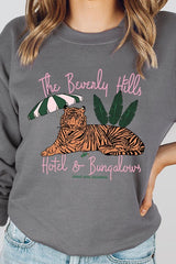 The Beverly Hills  Graphic Fleece Sweatshirts