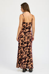 NYC BREEZE FLORAL MAXI DRESS