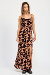 NYC BREEZE FLORAL MAXI DRESS