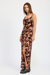 NYC BREEZE FLORAL MAXI DRESS