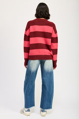 EVIE OVERSIZED STRIPED SWEATER