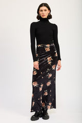 REVE HIGH WAIST MAXI PENCIL SKIRT