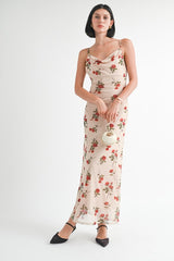 SASHA MAXI DRESS WITH OPEN BACK