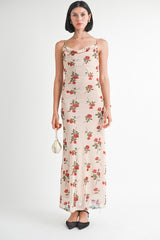 SASHA MAXI DRESS WITH OPEN BACK