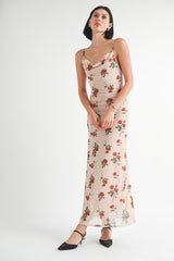 SASHA MAXI DRESS WITH OPEN BACK