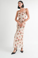 SASHA MAXI DRESS WITH OPEN BACK