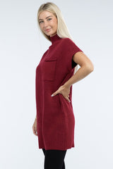 Camryn Mock Neck Sweater Dress