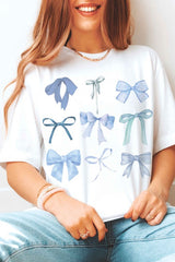 BLUE BOWS Graphic Tee
