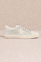 She's Glam Rhinestone Star Sneakers