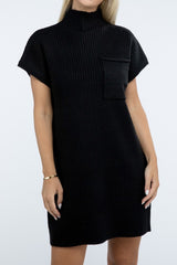 Camryn Mock Neck Sweater Dress