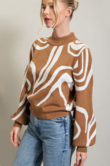 Molly Printed Sweater [online exclusive]