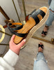 Sunday Morning Textured Platform Sandals