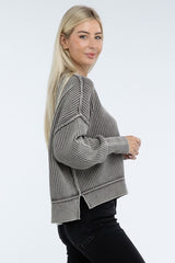 Maelyn Oversized Cropped Sweater