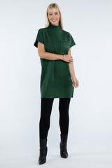 Camryn Mock Neck Sweater Dress