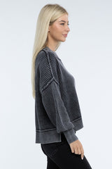 Maelyn Oversized Cropped Sweater