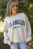 LA Breeze Embroidered Patch Sweatshirt
