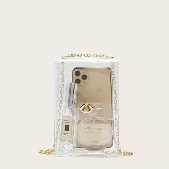 HOLD MY PHONE CLEAR CROSSBODY PURSE [ONLINE EXCLUSIVE]