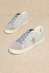 She's Glam Rhinestone Star Sneakers