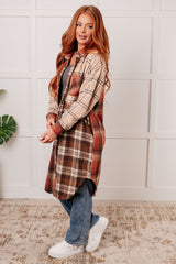 Fall Daze Flannel Oversized Shacket