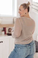 Calming Down Loose Knit Top S-3XL