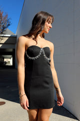 On Party Time Studded Dress