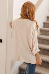 Ivory Thoughts Chenille Blouse S-3XL