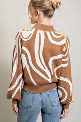Molly Printed Sweater [online exclusive]