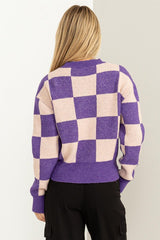 Weekend Chills Checkered Sweater [online exclusive]