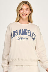 LA Breeze Embroidered Patch Sweatshirt