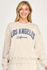 LA Breeze Embroidered Patch Sweatshirt