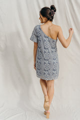 SIZE MEDIUM Marjorie One Shoulder Lace Dress