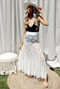 Camille Sheer Lace Maxi Skirt
