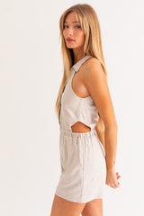 LAKESIDE COLLARED ROMPER [ONLINE EXCLUSIVE]