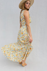 SIZE LARGE Alison Floral Dress